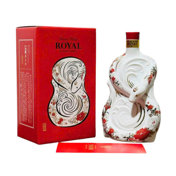 Rượu Rắn Sứ Nhật Bản Suntory Whisky Royal 2025